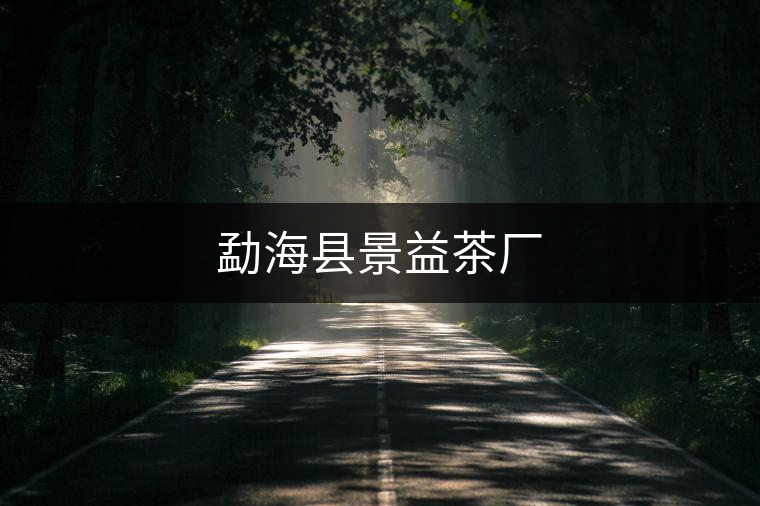 勐?？h景益茶廠