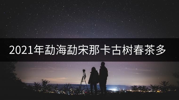 2021年勐海勐宋那卡古樹春茶多少錢一公斤？