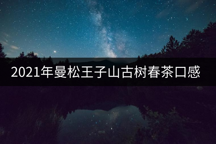 2021年曼松王子山古樹春茶口感特點