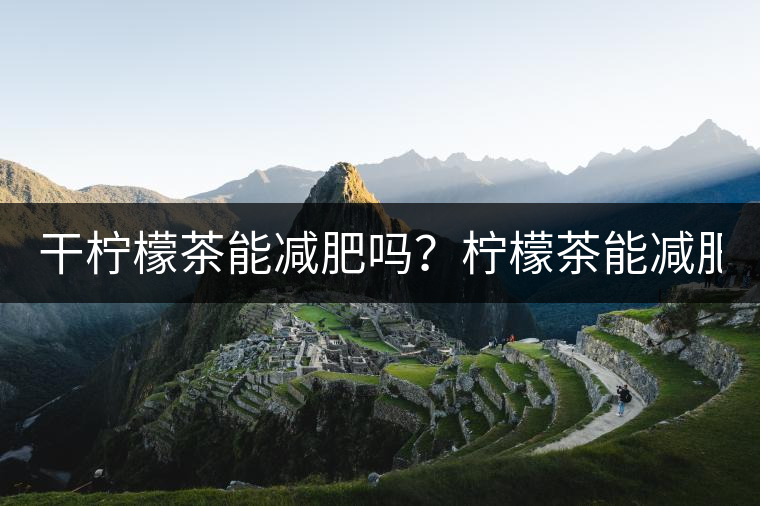 干檸檬茶能減肥嗎？檸檬茶能減肥！
