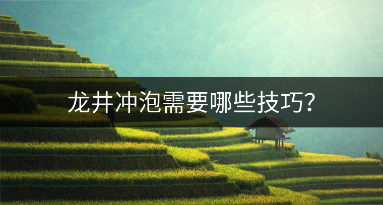 龍井沖泡需要哪些技巧？