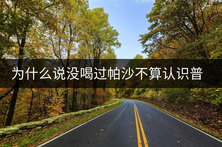 為什么說沒喝過帕沙不算認(rèn)識普洱茶? 為什么說沒喝過帕沙不算認(rèn)識普洱茶?