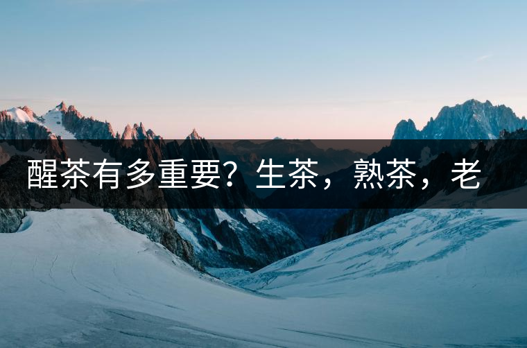 醒茶有多重要？生茶，熟茶，老茶，不同年份的普洱茶怎么醒茶？