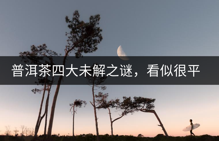 普洱茶四大未解之謎，看似很平常，實(shí)際很費(fèi)解！