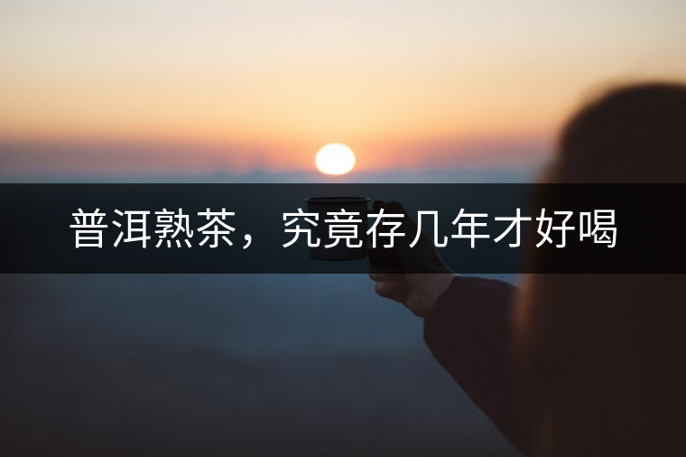 普洱熟茶，究竟存幾年才好喝