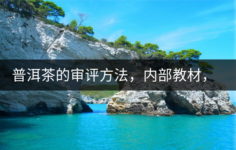 普洱茶的審評方法，內(nèi)部教材，慎重閱讀