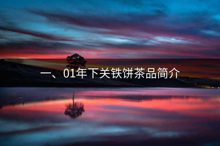 一、01年下關(guān)鐵餅茶品簡介