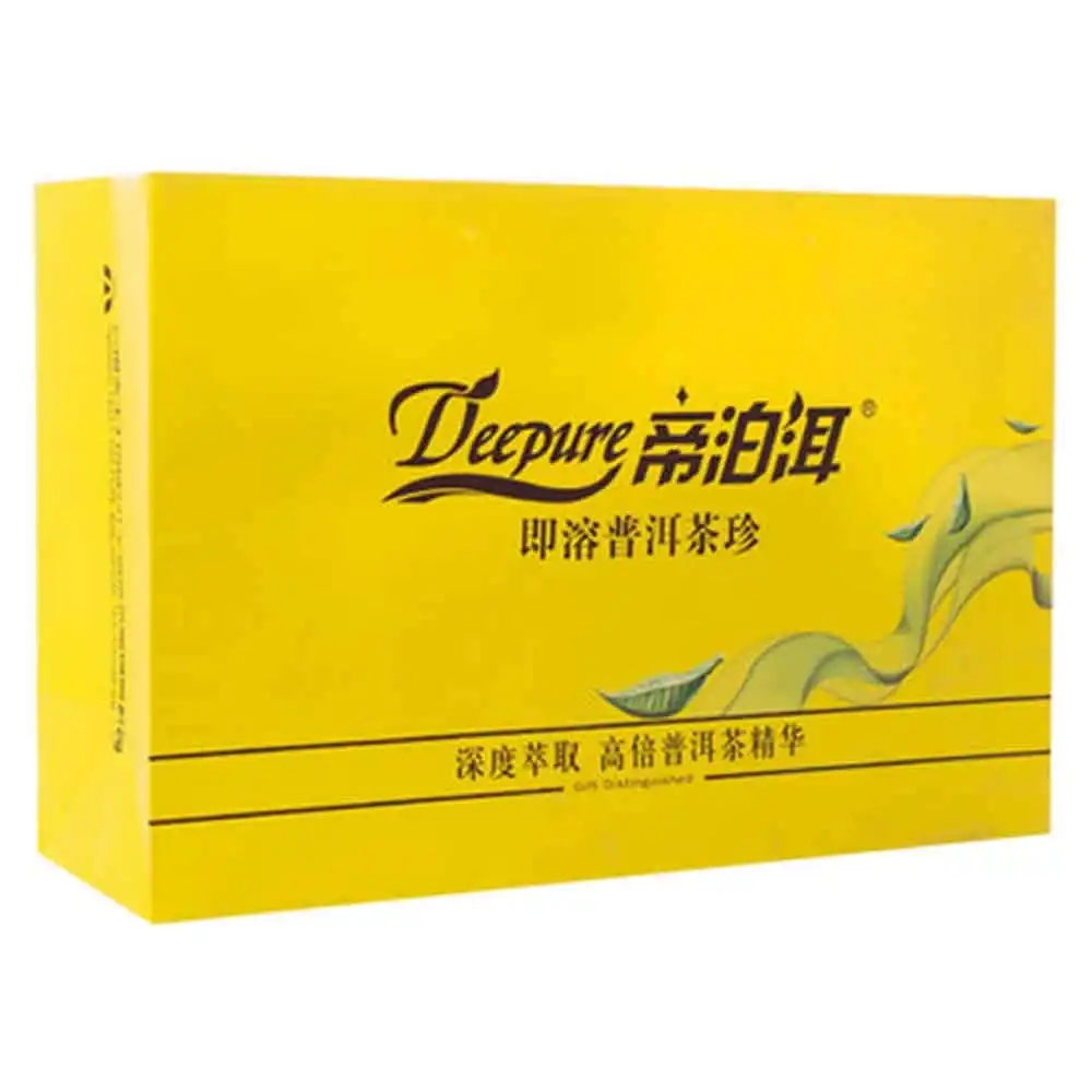 帝泊洱即溶普洱茶珍長期飲用可降三高，別說我沒有告訴你~